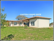 Maison PLAIN-PIED 190 M² - TERRAIN 3466M² - 6 pièces BELLOC SAINT CLAMENS (32) 4 CH + garage 