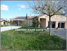 MAISON PLAIN-PIED + GÎTE INDEPENDANT - MARAMBAT (32) 164 M² - T7 - AVEC PISCINE - GARAGE - SANS VIS à VIS 