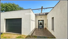 Maison PLAIN-PIED 190 M² - TERRAIN 3466M² - 6 pièces BELLOC SAINT CLAMENS (32) 4 CH + garage 