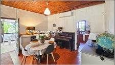 Maison MEUBLEE de PLAIN-PIED - 7 pièces +Véranda + Hangar - Proche VIC-FEZENSAC dans le GERS (32)