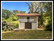 Maison MEUBLEE de PLAIN-PIED - 7 pièces +Véranda + Hangar - Proche VIC-FEZENSAC dans le GERS (32)