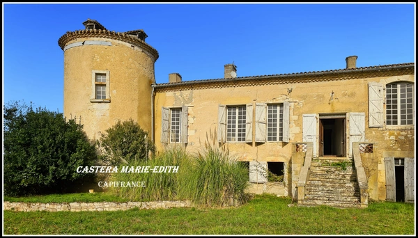 Propriété - Château Gascon Historique  - Terres agricoles, proche de AUCH (32)