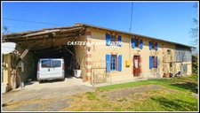 Maison gasconne en pierre -144 M²habitables - 5 pièces + de 3Hectares - Proche de VIC FEZENSAC - GERS 