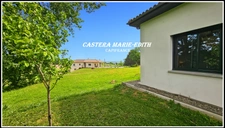 Maison PLAIN-PIED 190 M² - TERRAIN 3466M² - 6 pièces BELLOC SAINT CLAMENS (32) 4 CH + garage 
