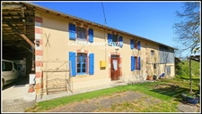 Maison gasconne en pierre -144 M²habitables - 5 pièces + de 3Hectares - Proche de VIC FEZENSAC - GERS 