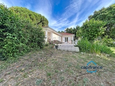 Maison T5 135 m2 avec piscine, terrain arboré et dépendance – environnement lavande et nature – Malataverne