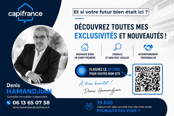 Caluire – Quartier Vassieux : Maison 115 m² habitables, 4 chambres, terrain 622 m²