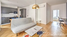 VILLEURBANNE - GRATTE CIEL -  T2 de 51 m² vendu entièrement meublé – Proche métro