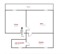 PENDING SALE // 30 m² one-bedroom apartment in MARSEILLE 3RD DISTRICT