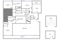 À vendre Appartement T5 de 150 m² au dernier étage avec terrasse à Saint-Giniez MARSEILLE 8E ARRONDISSEMENT