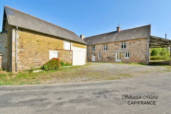 Maison à vendre 3 pièces VIEUX VIEL (35) en Bretagne en Baie du Mont Saint Michel