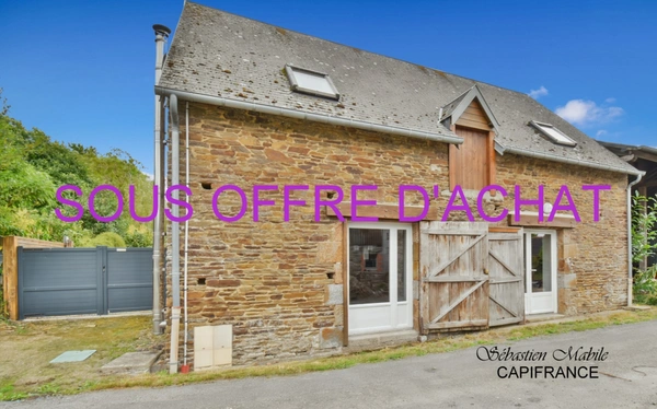 Maison en pierres à vendre 4 pièces (35) à VIEUX-VIEL en Bretagne en Baie du Mont Saint michel