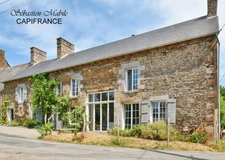 Chambres d'hôtes et gîte à vendre en Bretagne 9 pièces SOUGEAL (35) en Baie du Mont Saint Michel - Terrrain de 2200 M² 