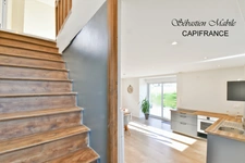 LONGERE EN PIERRES: 2 Maisons rénovées à vendre en Bretagne  - Val Couesnon - Antrain sur un terrain de 1380 M²