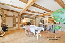 Chambres d'hôtes et gîte à vendre en Bretagne 9 pièces SOUGEAL (35) en Baie du Mont Saint Michel - Terrrain de 2200 M² 