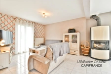 Maison contemporaine à vendre 4 chambres dont 1 au RDC, avec 2 doubles garages, (50) PONTORSON - Terrain de 2000 M²