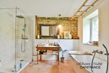 Chambres d'hôtes et gîte à vendre en Bretagne 9 pièces SOUGEAL (35) en Baie du Mont Saint Michel - Terrrain de 2200 M² 