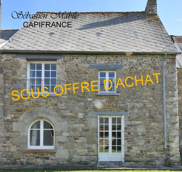 Maison à vendre 3/4 pièces (RIMOU) en BRETAGNE - Terrain de 1100 M²