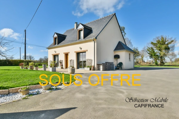 Maison à vendre 5 pièces (35) BROUALAN -BAIE DU MONT SAINT MICHEL -TERRAIN DE 1952 M²