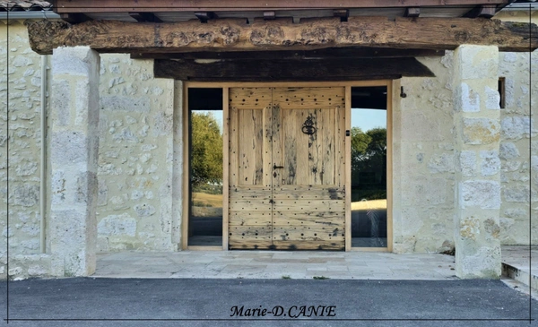 Domaine de prestige avec maison, gîte et dépendances, dans le Nord du Gers, à La Romieu, aux portes des Landes et du Lot-et-Garonne.