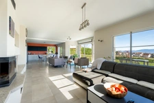 High-end contemporary house with Mont Blanc views