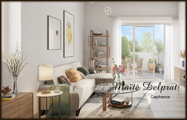 Appartement à vendre T2 avec balcon MONTEUX (84)