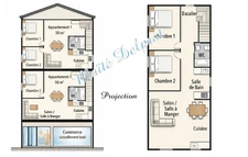Village building to renovate with rented commercial premises - 6 rooms CAROMB (84)