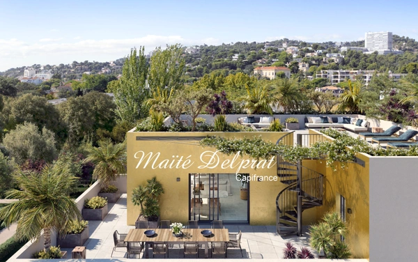Appartement T4 Marseille 8e Prado Borély – dernier étage, plein sud, terrasse + solarium – DPE A