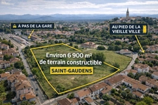 Terrain à vendre - SAINT GAUDENS (31)