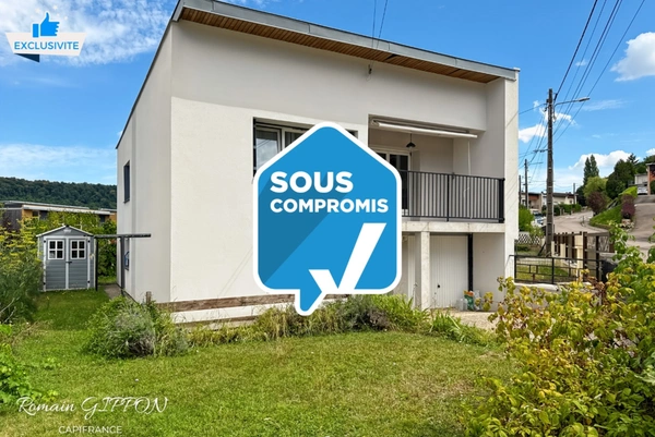 Maison avec jardin à vendre 5 pièces - 105 m2 - 4 chambres - LIVERDUN (54)