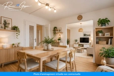 Occupied life annuity in Saint-Max – 80 m² 3-bedroom apartment with garage and two balconies