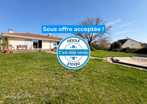 Maison 6 pièces de plain-pied rénovée – 135 m² – 4 chambres – terrain 1 700 m² – secteur Toulaire à Liverdun