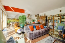 Architect-designed house, 7 rooms, 220m2 - view of and access to the Moselle river via private pontoon - LIVERDUN (54)
