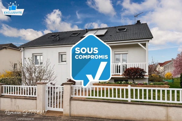 Maison familiale – 4 chambres – Sous-sol complet – Liverdun plateau