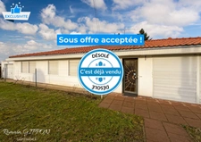 Maison de plain-pied 6 pièces - 117 m² – 3 chambres + bureau – secteur Toulaire à Liverdun