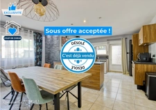 SOUS-OFFRE ACCEPTÉE : Maison jumelée rénovée - 5 pièces 139m² centre-ville LIVERDUN (54)