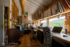 Architect-designed house, 7 rooms, 220m2 - view of and access to the Moselle river via private pontoon - LIVERDUN (54)