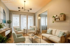 Life annuity in Saint-Max (54) – opportunity for an occupied life annuity for an 80m2 4-room apartment
