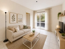 3 pièces 58 m² avec balcon et cave, proche gare.