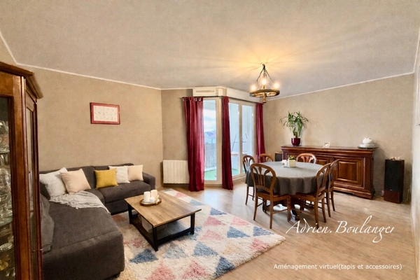 Appartement à vendre 3 pièces SAVIGNY LE TEMPLE (77)