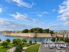 A Vendre Appartement T2 de 38,44 m² avec Vue Port et Ville Close à 180° - CONCARNEAU Le Passage (29)