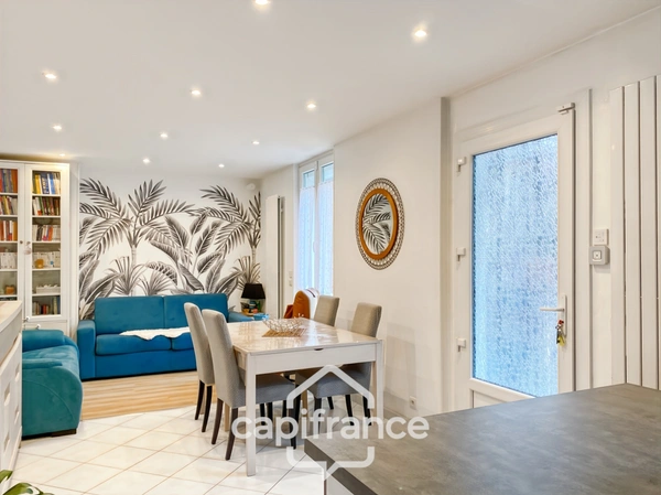 LAGNY SUR MARNE (77) Maison à vendre 3 pièces 59m2 environ - CENTRE VILLE - AVEC COUR - SOUS-SOL - GARAGE