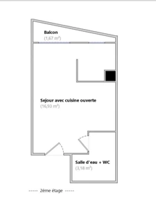 Studio rénové avec balcon, parking et 2 caves – Hyper centre de Chelles (77)