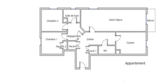 A vendre Appartement 3 pièces 63 m² Balcon-Stationnement à SAINT THIBAULT DES VIGNES (77)