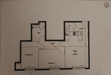 Appartement T 3 - 59 m2 - Aucun travaux - Proximité Gare/Commerces- Stationnement