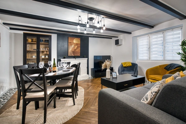 CONCARNEAU LE PASSAGE – T2 Meublé 53 m² – Terrasse 15 m² – Bureau