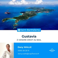 LEASE RIGHTS FOR SALE IN GUSTAVIA, SAINT BARTHÉLEMY (97133)