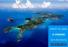 À VENDRE DROIT AU BAIL DANS ZONE COMMERÇANTE SUR SAINT-BARTHÉLEMY