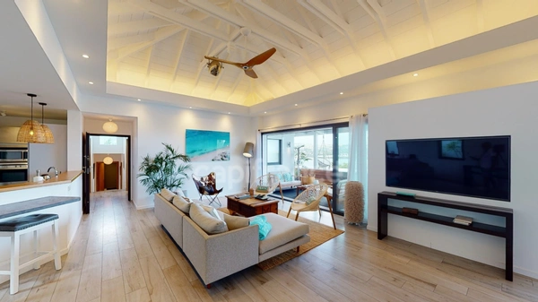 VILLA DE PRESTIGE À VENDRE 3 CHAMBRES AVEC VUE MER SUR GRAND CUL-DE-SAC, SAINT-BARTHÉLEMY (97133)