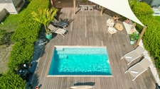 FOR SALE EXCEPTIONAL 2-BEDROOM VILLA WITH PANORAMIC SEA VIEW – LES HAUTS DE LA BAIE, ORIENTALE BAIE AREA SAINT-MARTIN (97150)